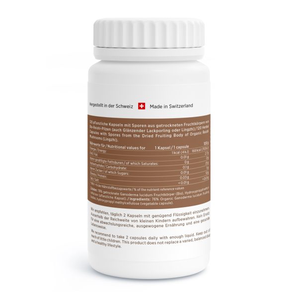 Reishi Vida Dose Rückseite